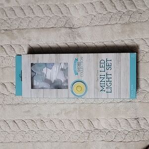 Warm white LED Seaglass Light Set